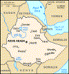 Map of Ethiopia